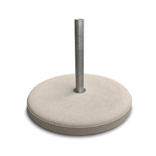 Betonvoet naturel 60kg incl. staander 