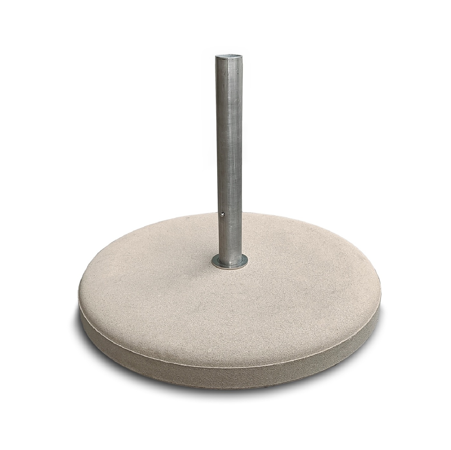 Betonvoet naturel 60kg incl. staander 