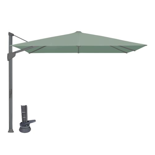 Fortano vierkant antraciet stofklasse 4-5 draaivoet