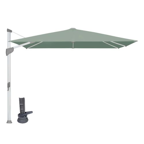 Fortano vierkant geanodiseerd stofklasse 4-5 draaivoet