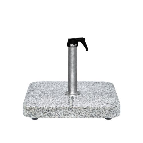 Granietvoet 40kg staander-staal  Ø48/55mm