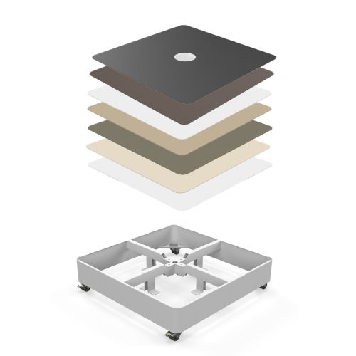 Umbrosa parasolvoet Large PX frame White