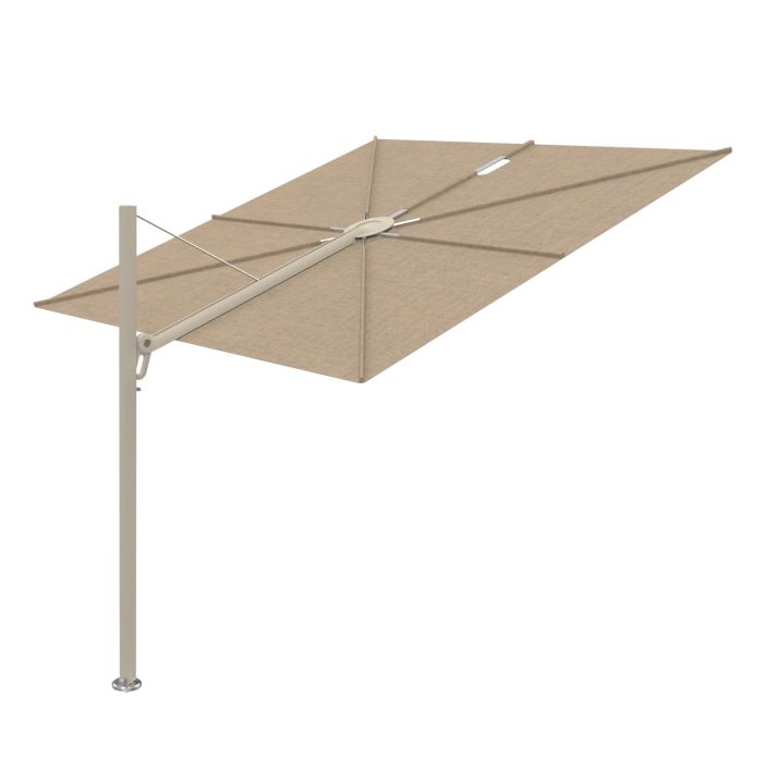 Spectra 250x250cm straight beige-limestone-frame