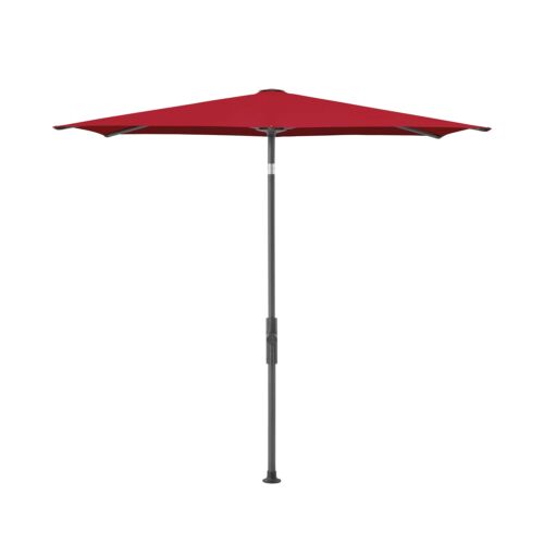 Twist parasol vierkant antraciet 