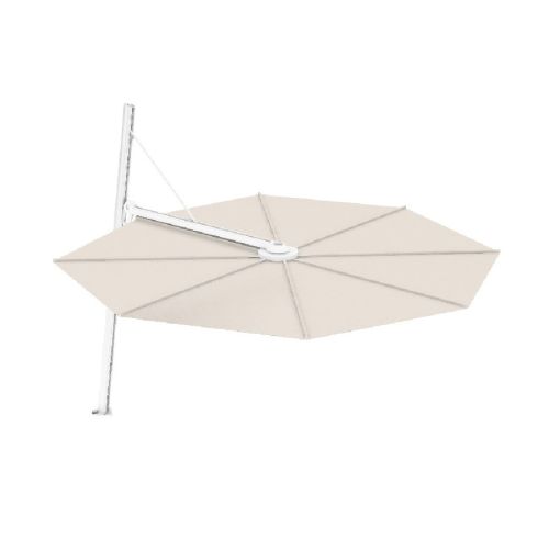 VERSA-PX-zweefparasol frame Papyrus-White Ø350cm