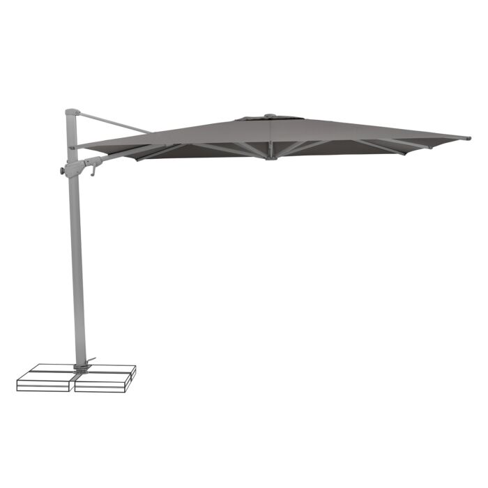 Suncomfort Varioflex parasol 300x300cm