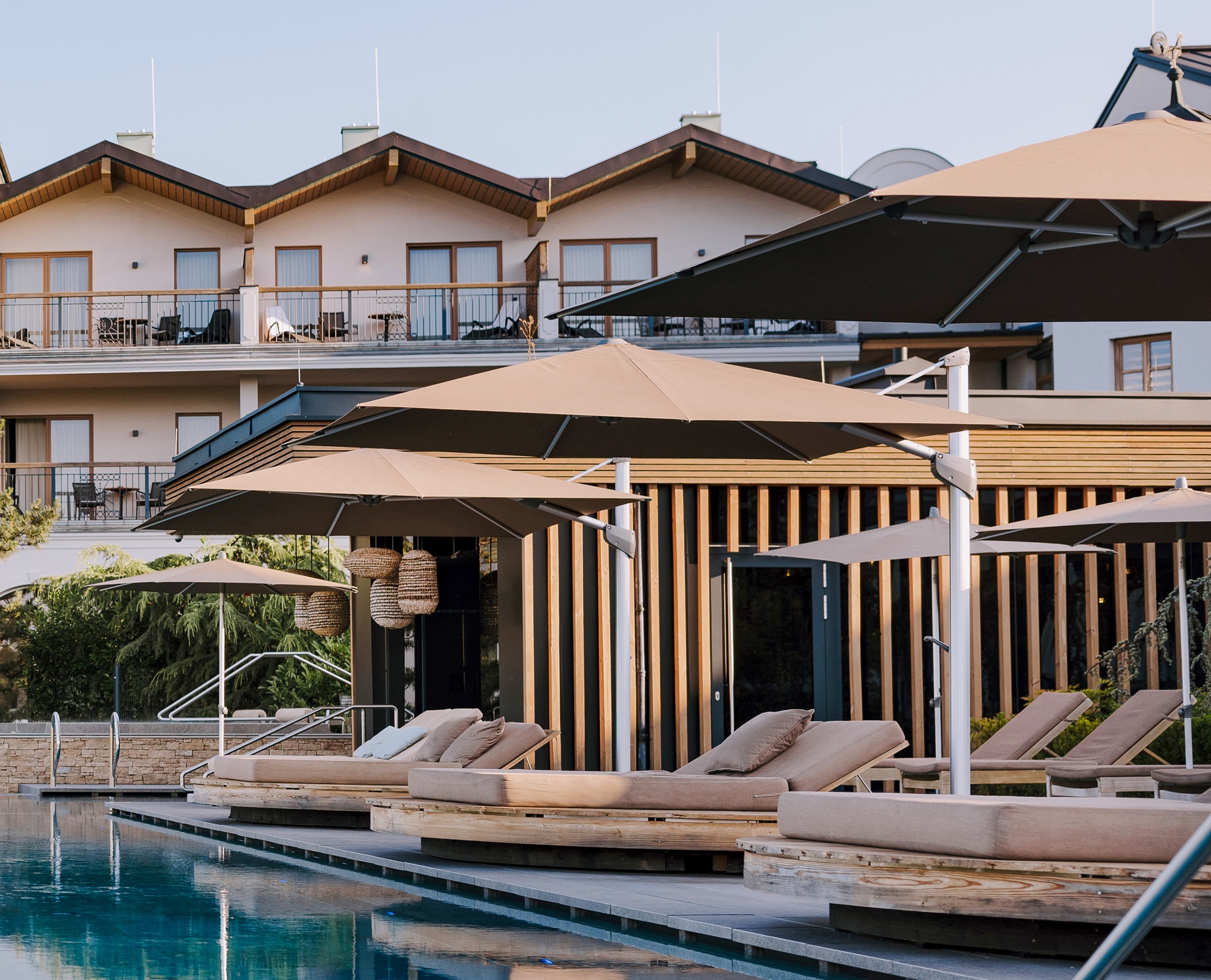 Glatz FORTANO zweefparasol INCL. vaste adapter M4 antraciet frame rechthoek 400x300 cm klasse 4-5 - Afbeelding 2