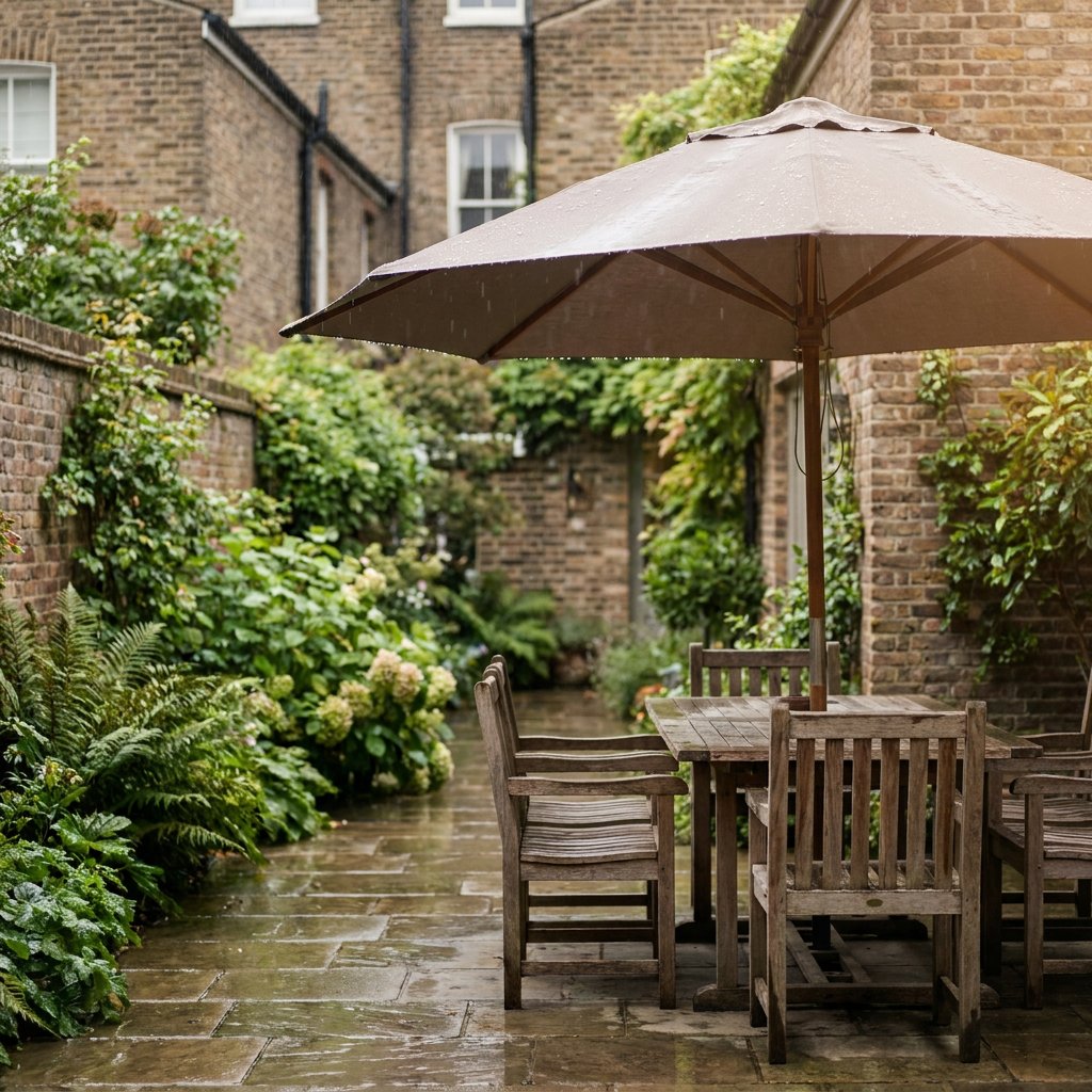 Glatz parasol waterdicht?