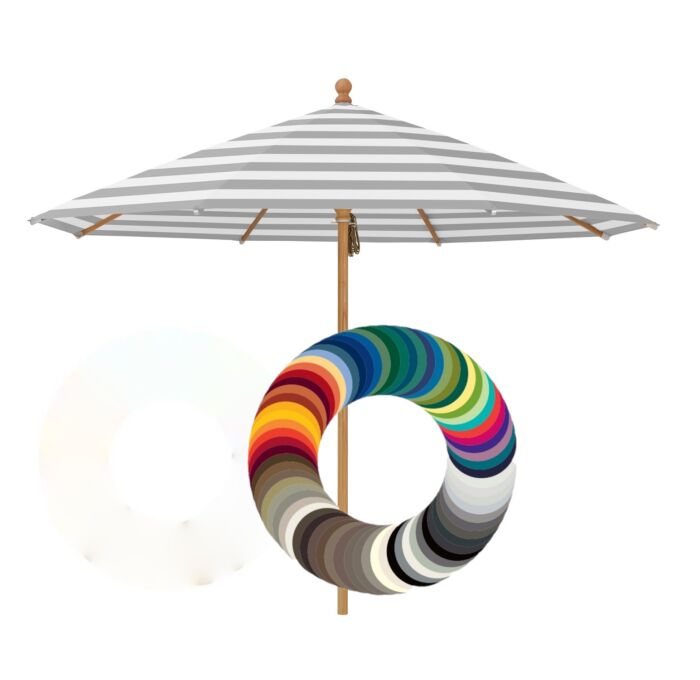 Piazzino parasoldoek rond