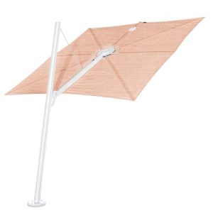 Umbrosa Spectra Forward 300x300 cm Sunbrella Blush wit frame