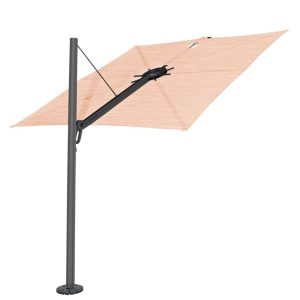 Umbrosa Spectra Straight 300x300 cm Sunbrella Blush dusk frame