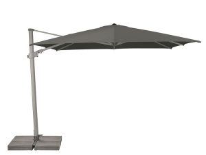 Suncomfort Varioflex parasol stone grey